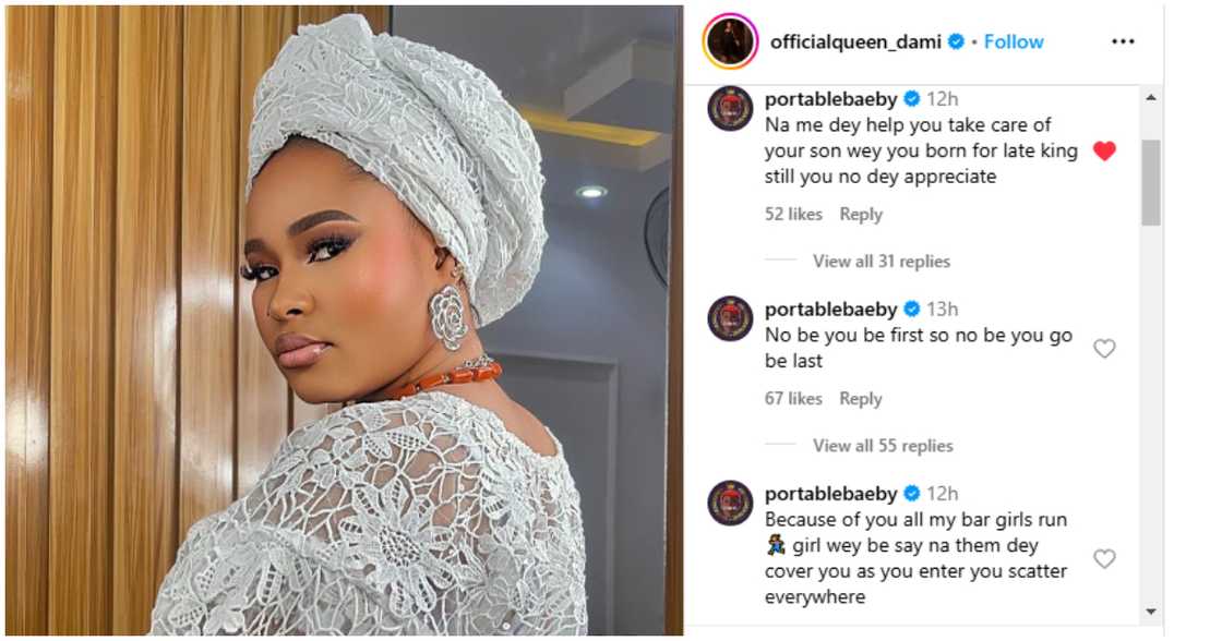 Portable reacts to Queen Dami Portable reacts to Queen Dami