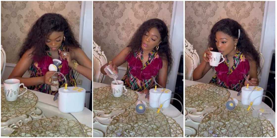 Kiekie and milk Kiekie and milk