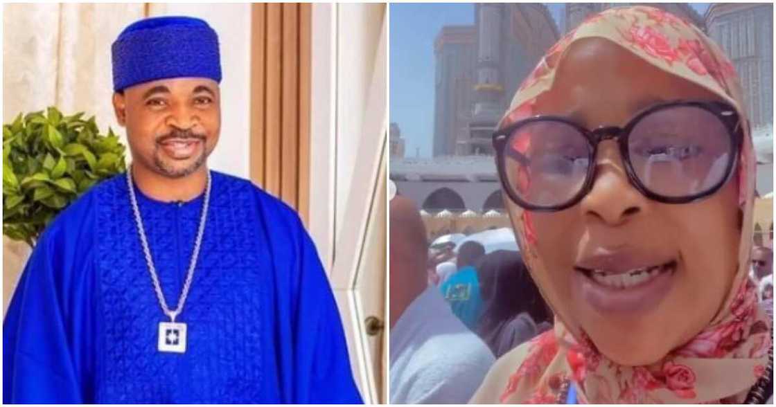 Actress Kemi Korede and MC Oluomo Actress Kemi Korede and MC Oluomo