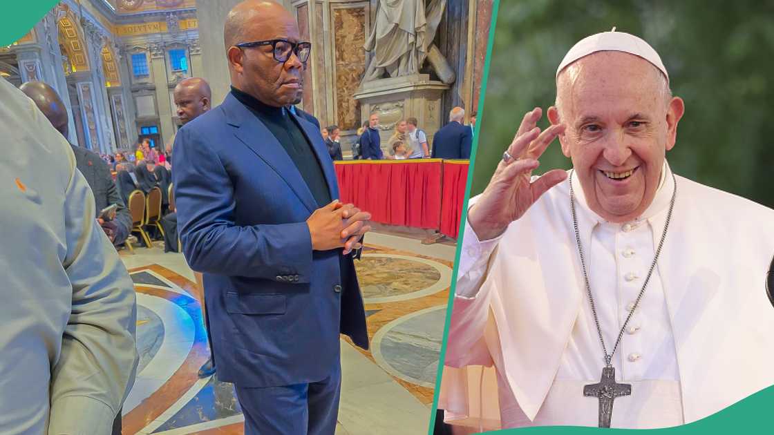 Nigerians react as Akpabio speaks about poverty in Rome Nigerians react as Akpabio speaks about poverty in Rome