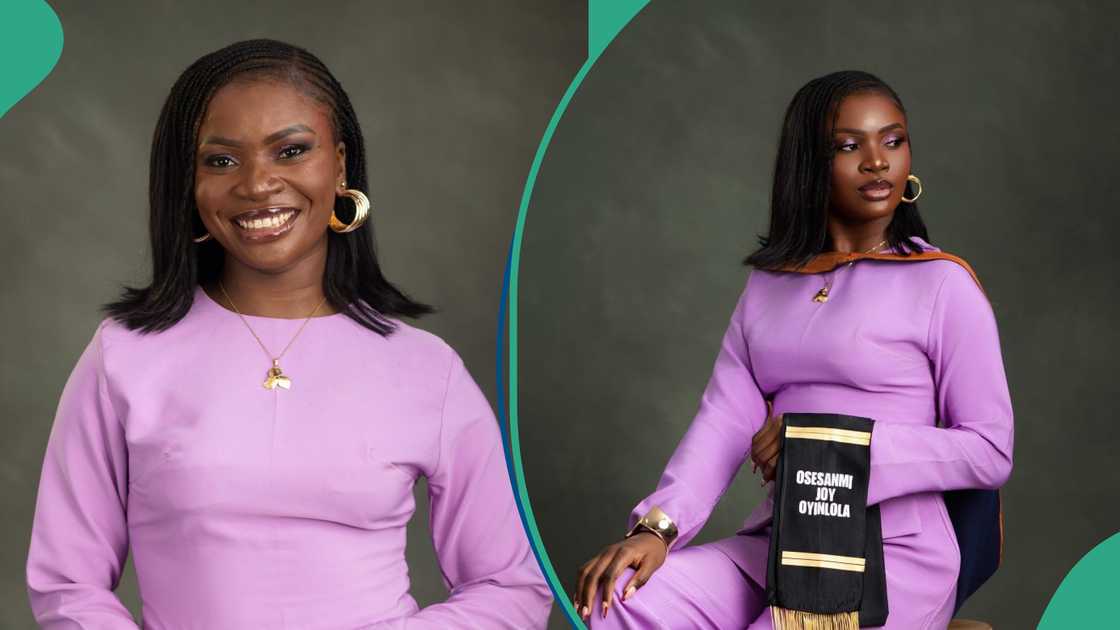 Osesanmi graduated with a 4.81 CGPA in Applied Geophysics at OAU.