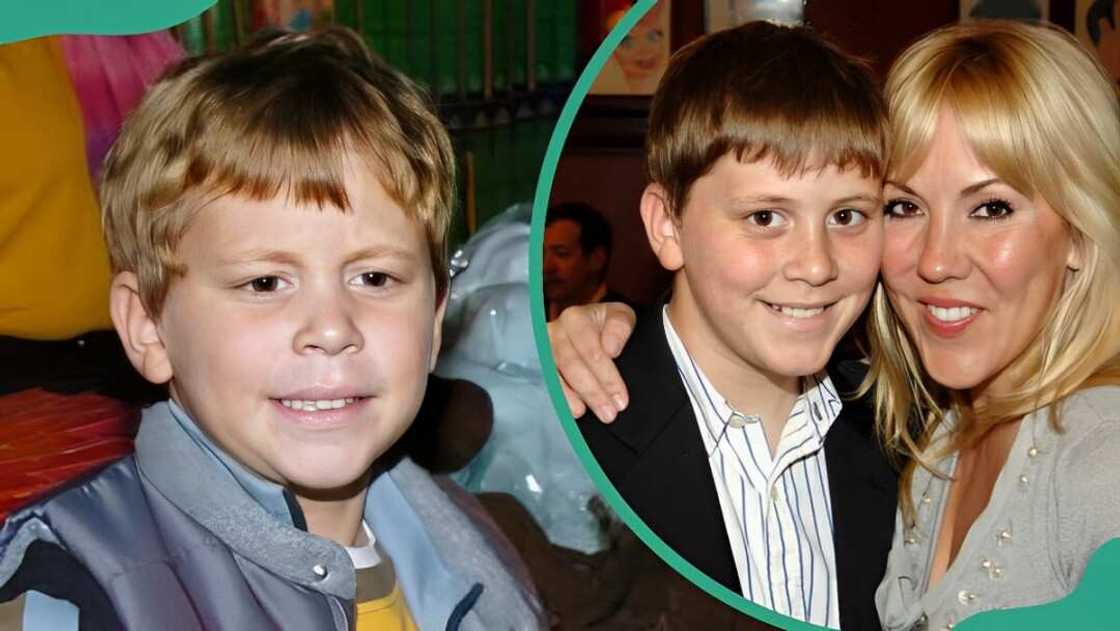 Young Jefferson Salvini Randall at the Big Apple Circus and him with his mother at The American Cancer Society Youth Against Cancer Young Jefferson Salvini Randall at the Big Apple Circus and him with his mother at The American Cancer Society Youth Against Cancer