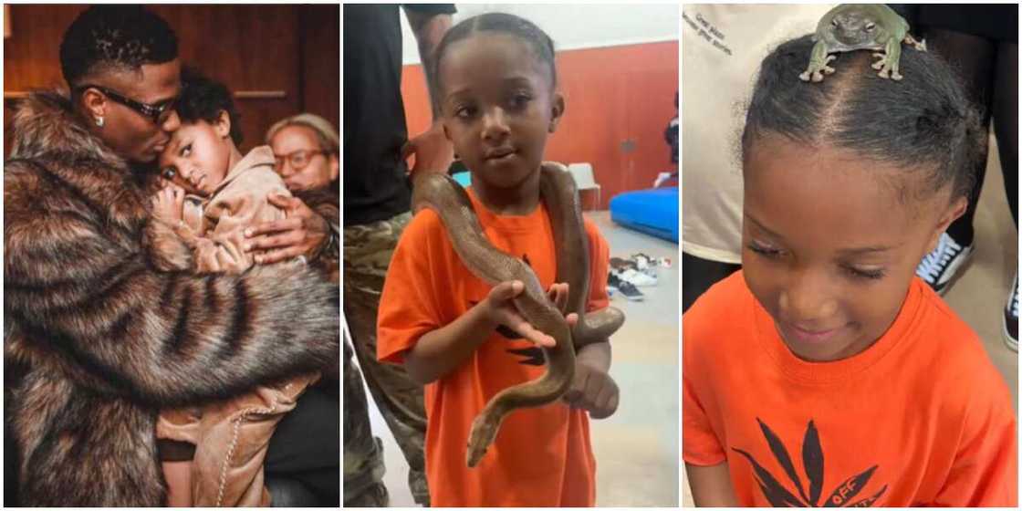 Wizkid's son Zion Wizkid's son Zion