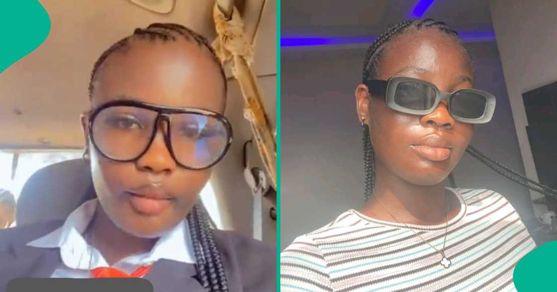 Video trends as lady shares why she was expelled from university.