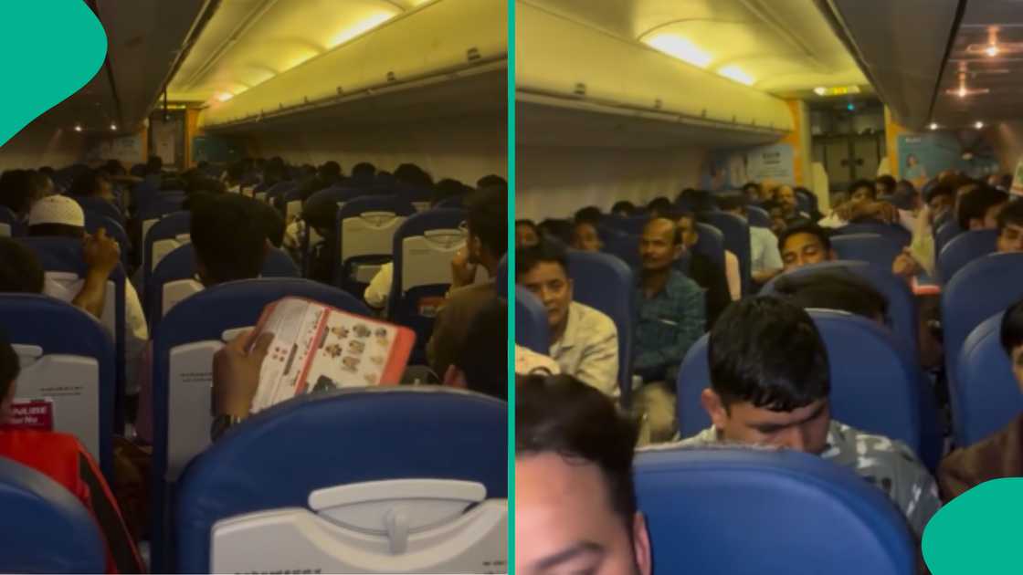 Lady cries out, shares video of her and other passengers stuck in Air India flight for 5 hours without AC Lady cries out, shares video of her and other passengers stuck in Air India flight for 5 hours without AC