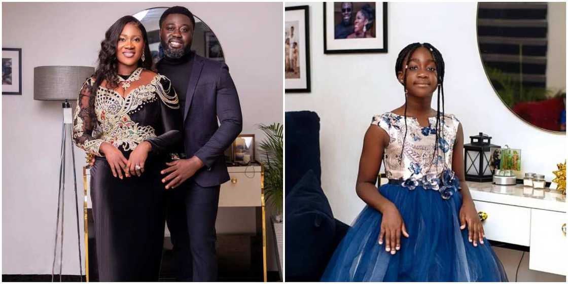 Mercy Johnson Okojie and hubby mark daughter's 9th birthday. Mercy Johnson Okojie and hubby mark daughter's 9th birthday.