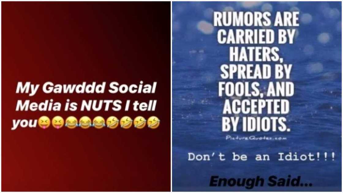 TBoss allegedly pregnant for Uti Nwachukwu, she reacts TBoss allegedly pregnant for Uti Nwachukwu, she reacts