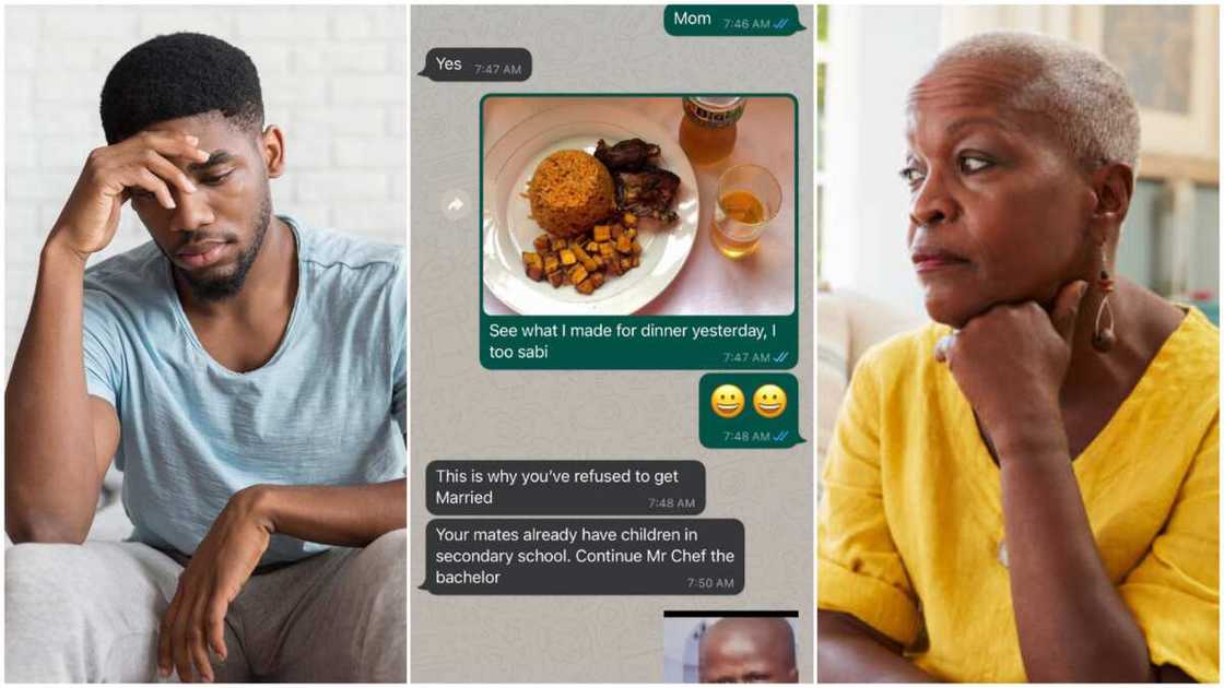 Marriage worries in Africa/a mother wondered why son was unmarried. Marriage worries in Africa/a mother wondered why son was unmarried.