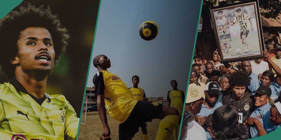 Karim Adeyemi at his foundation in Ibadan. Karim Adeyemi at his foundation in Ibadan.