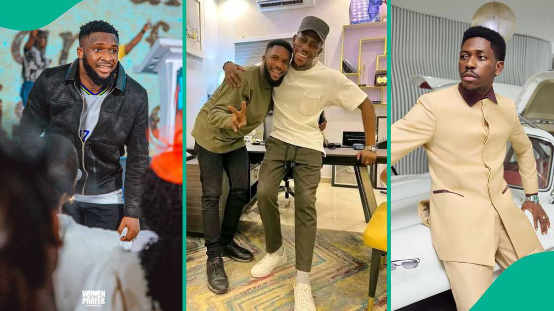 Ebuka Songs mentions Moses Bliss among those who contributed to his success. Ebuka Songs mentions Moses Bliss among those who contributed to his success.