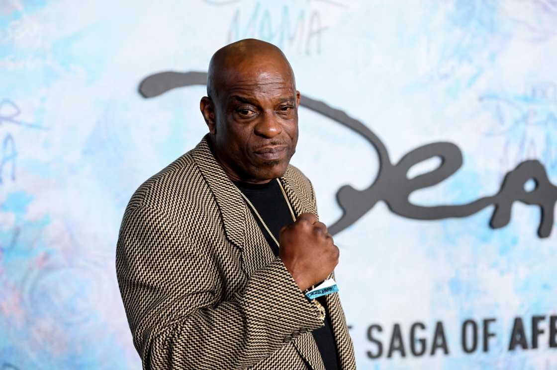 Mopreme Shakur at The Ted Mann Theater in Los Angeles, California Mopreme Shakur at The Ted Mann Theater in Los Angeles, California