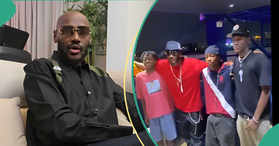 2baba and his four sons trend on the internet 2baba and his four sons trend on the internet