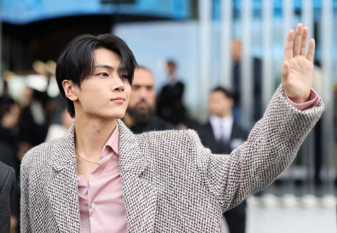 Jay from Enhypen attended the Prada fashion show in Milan, Italy Jay from Enhypen attended the Prada fashion show in Milan, Italy