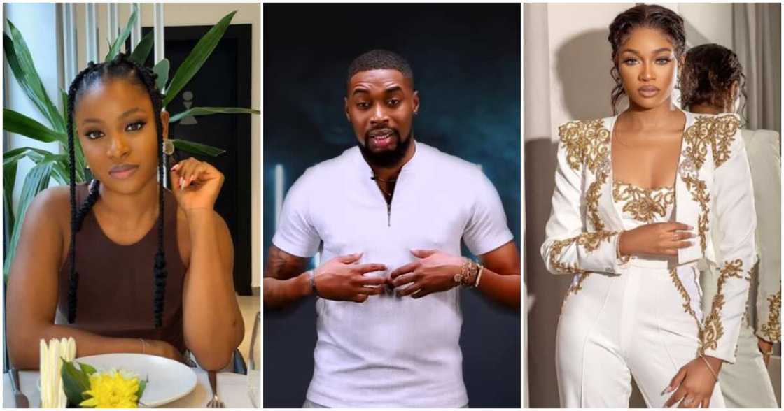 BBNaija stars, Bella, Sheggz and Beauty