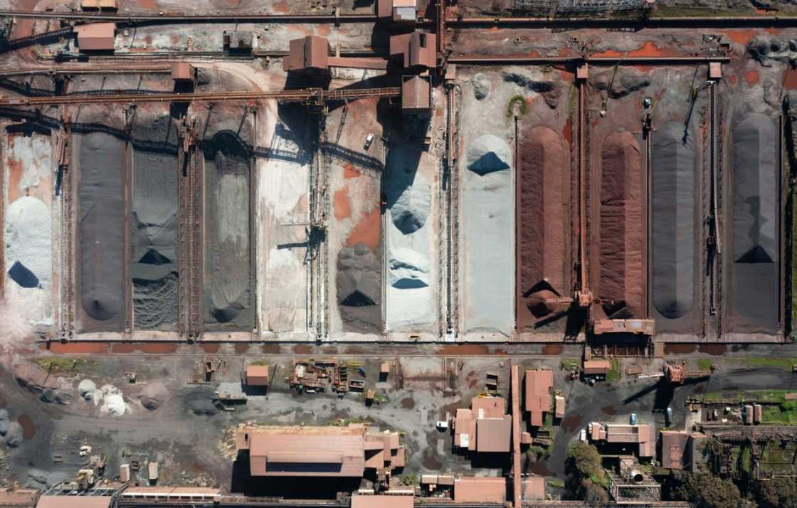 Aeral view of Siderurgica Huachipato, in Talcahuano, Bio Bio region, taken on September 11, 2024. Huachipato, Chile's largest steelmaker, will shut down its furnace on September 16, 2024, the end of a 74-year-old company with strong social roots that succumbed to ‘unfair’ competition from Chinese steel. Aeral view of Siderurgica Huachipato, in Talcahuano, Bio Bio region, taken on September 11, 2024. Huachipato, Chile's largest steelmaker, will shut down its furnace on September 16, 2024, the end of a 74-year-old company with strong social roots that succumbed to ‘unfair’ competition from Chinese steel.