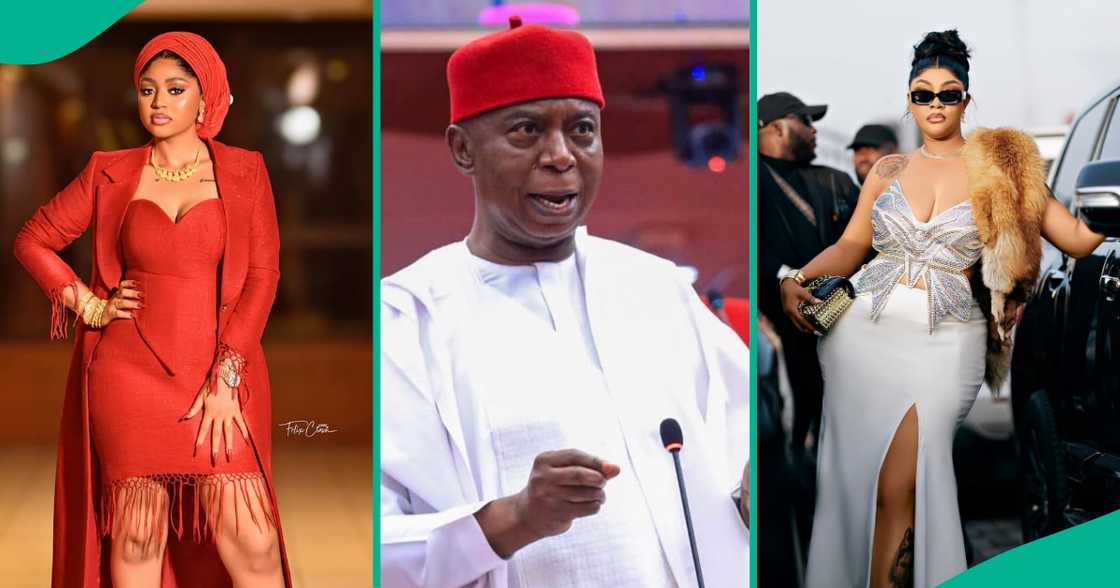 Regina Daniels says Angela used to have eyes on her husband. Regina Daniels says Angela used to have eyes on her husband.