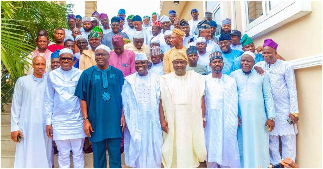 Oyo State governor, Seyi Makinde, Sallah celebrations