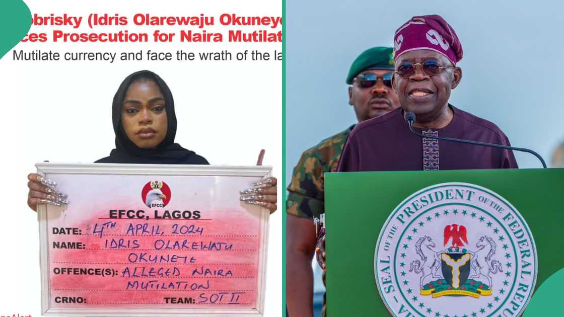 Federal government has suspended four senior prison officers over Bobrisky's allegation Federal government has suspended four senior prison officers over Bobrisky's allegation