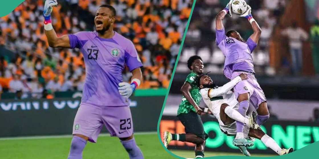 Super Eagles goalkeeper Stanley Nwabali returns to training Super Eagles goalkeeper Stanley Nwabali returns to training