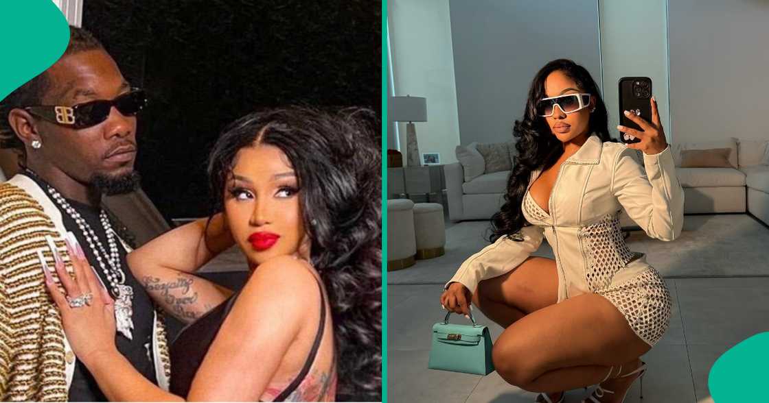 Cardi B's chat with AriTheDon trends as she accusses estranged husband Offset of infidelity. Cardi B's chat with AriTheDon trends as she accusses estranged husband Offset of infidelity.