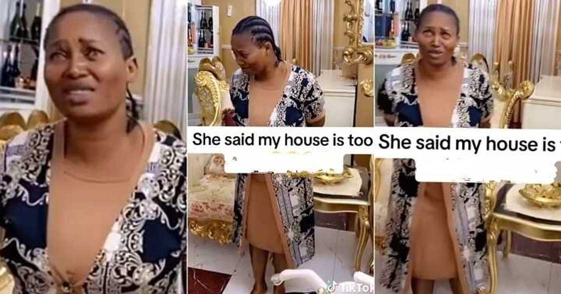 Woman complains after visiting Bobrisky's house Woman complains after visiting Bobrisky's house