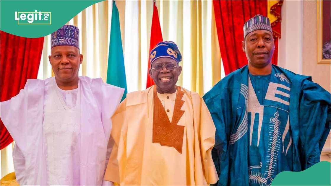 Video emerges as Tinubu meets with Borno gov