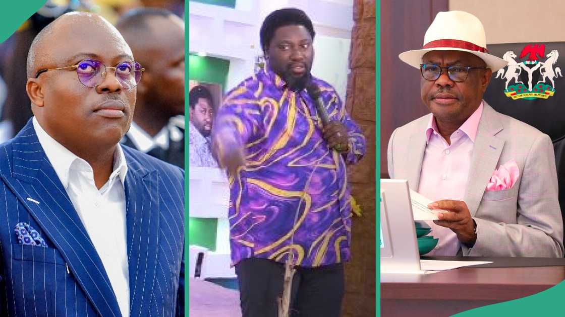 Prophet I.O. Samuel has predicted Nyesom Wike will settle with Siminalayi Fubara amid President Bola Tinubu's declaration of a state of emergency. Prophet I.O. Samuel has predicted Nyesom Wike will settle with Siminalayi Fubara amid President Bola Tinubu's declaration of a state of emergency.