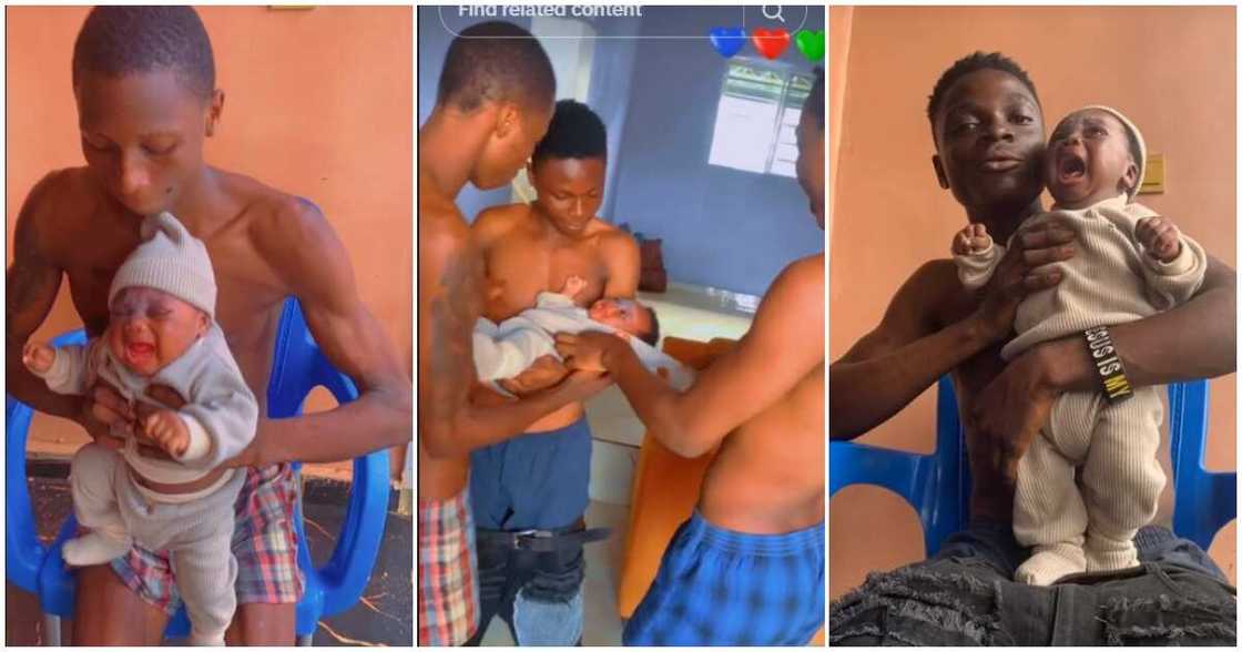 Baby, cry, dress up Baby, cry, dress up