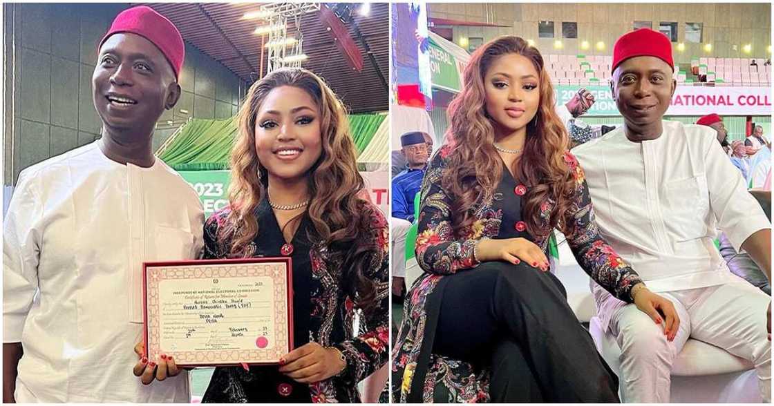 Ned Nwoko, Regina Daniels Ned Nwoko, Regina Daniels