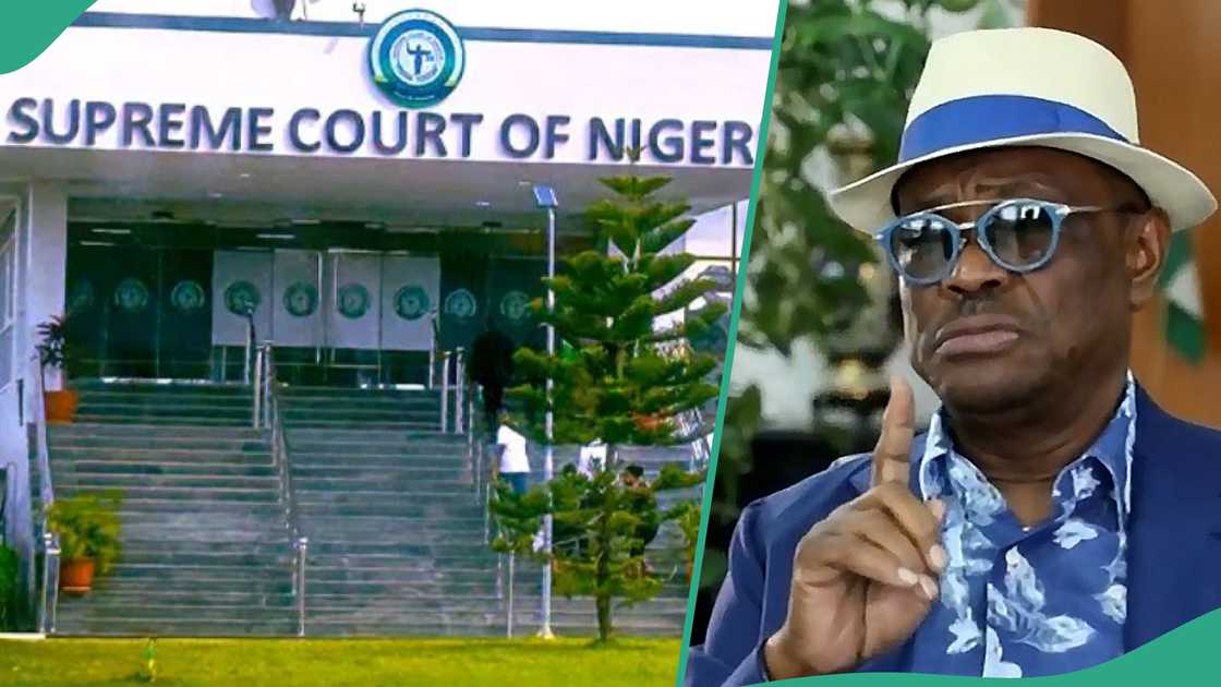 The Supreme Court has denied the claims that Justice Emmanuel Agim accompanied Nyesom Wike, FCT Minister to the University of Calabar (UNICAL). The Supreme Court has denied the claims that Justice Emmanuel Agim accompanied Nyesom Wike, FCT Minister to the University of Calabar (UNICAL).