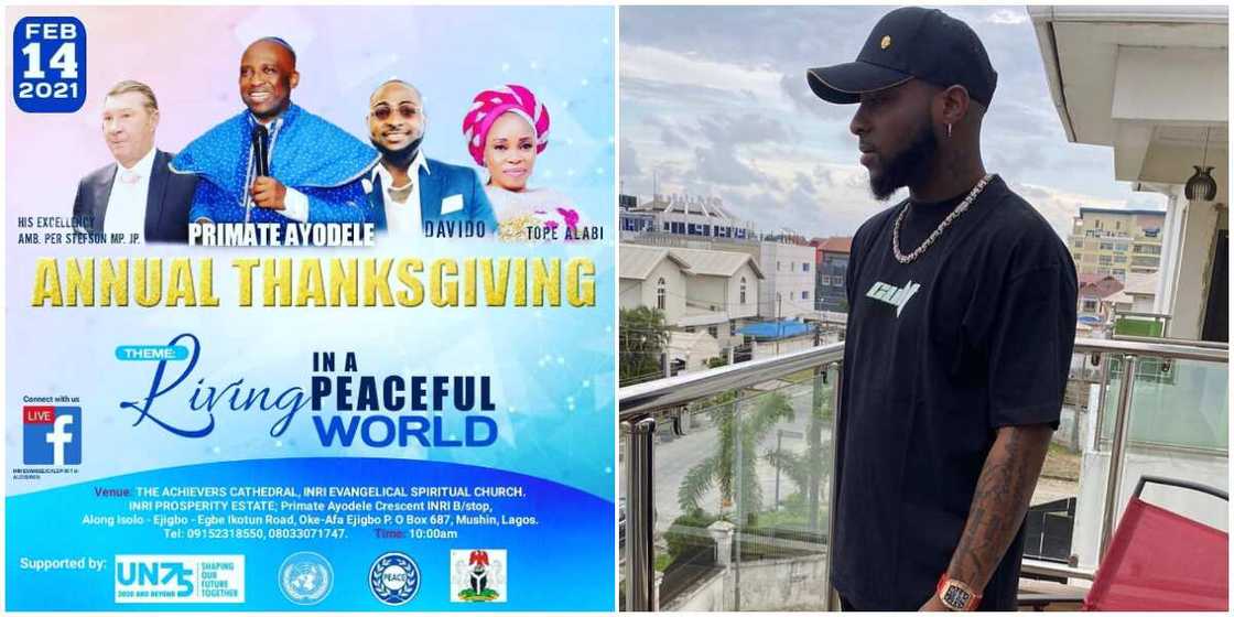 Davido and gospel singer Tope Alabi to share stage Davido and gospel singer Tope Alabi to share stage