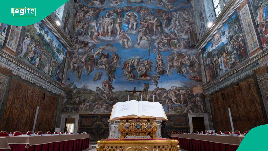Sistine Chapel where new Pope is elected. Sistine Chapel where new Pope is elected.