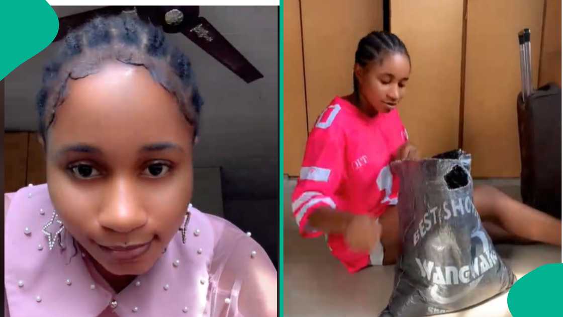 Man buys fufu for his daughter. Man buys fufu for his daughter.
