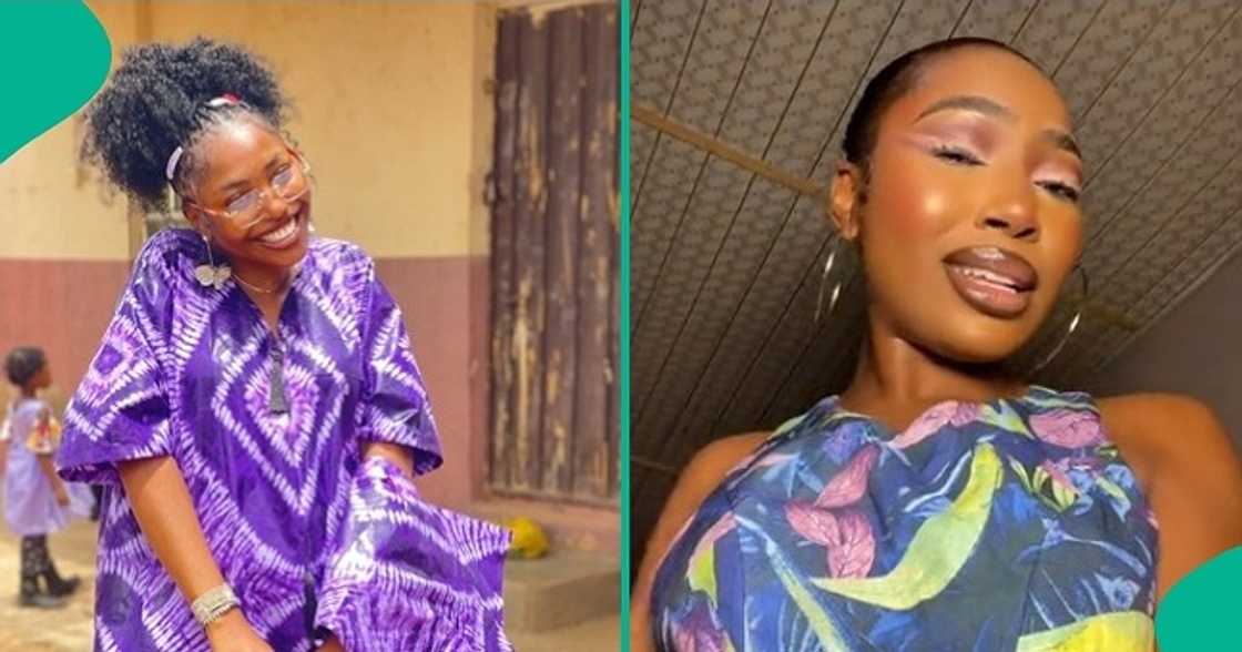 Lady who received a breakup message from her boyfriend goes to the club at night.