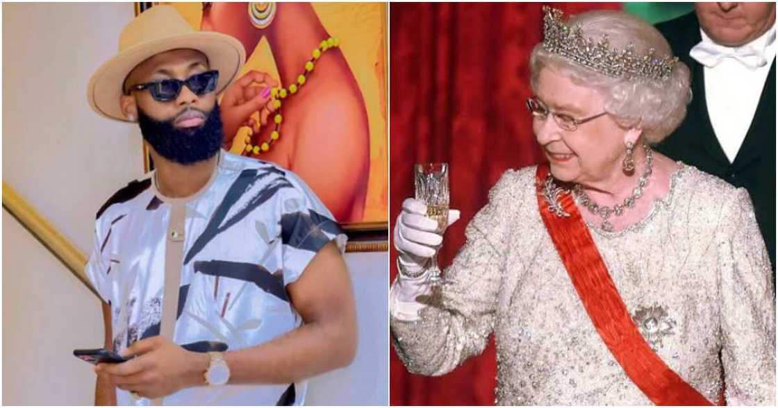 Tochi and Queen Elizabeth Tochi and Queen Elizabeth