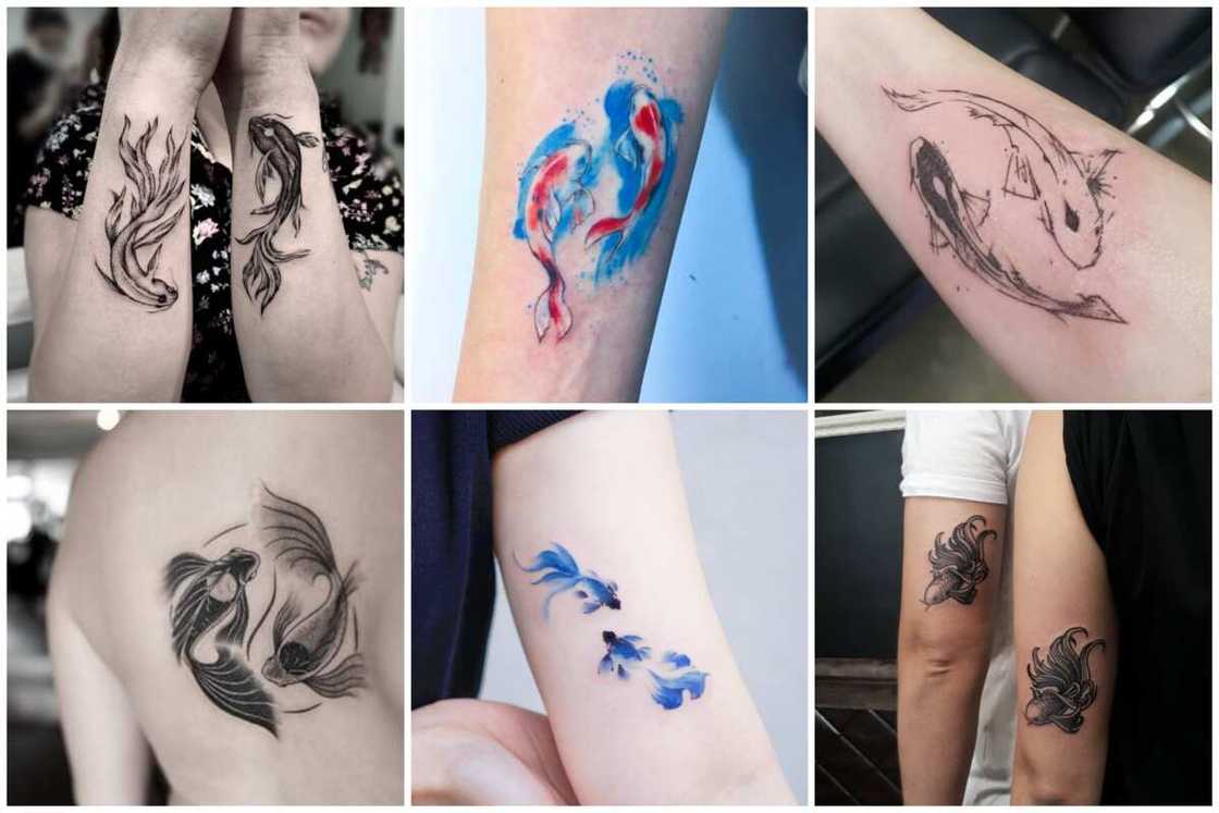 Matching sister tattoos Matching sister tattoos