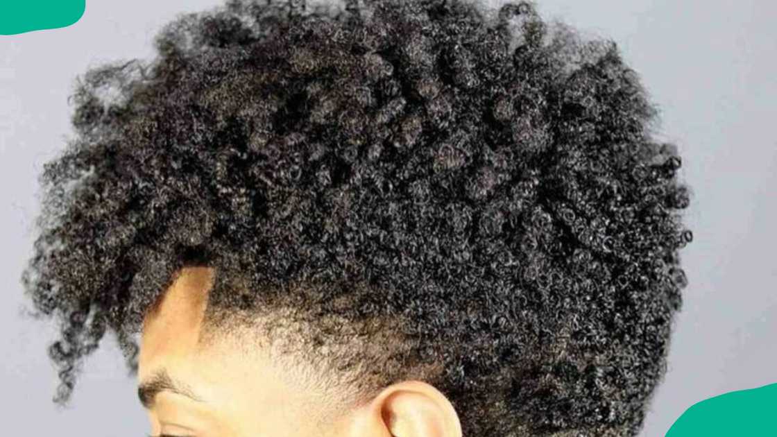 black curly taper fade hairstyle for men black curly taper fade hairstyle for men