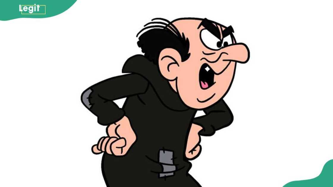 Gargamel angry Gargamel angry