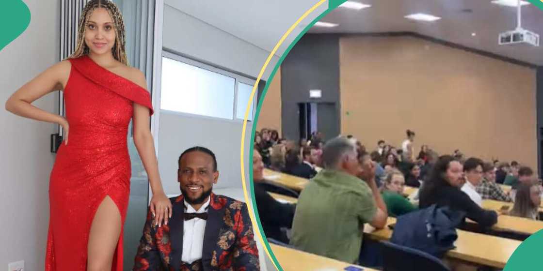 BBNaija star Omashola's wife bags award at her university.