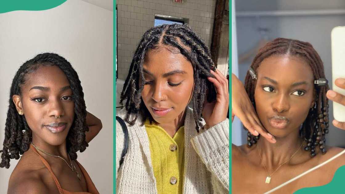 Afro kinky bob-braids Afro kinky bob-braids