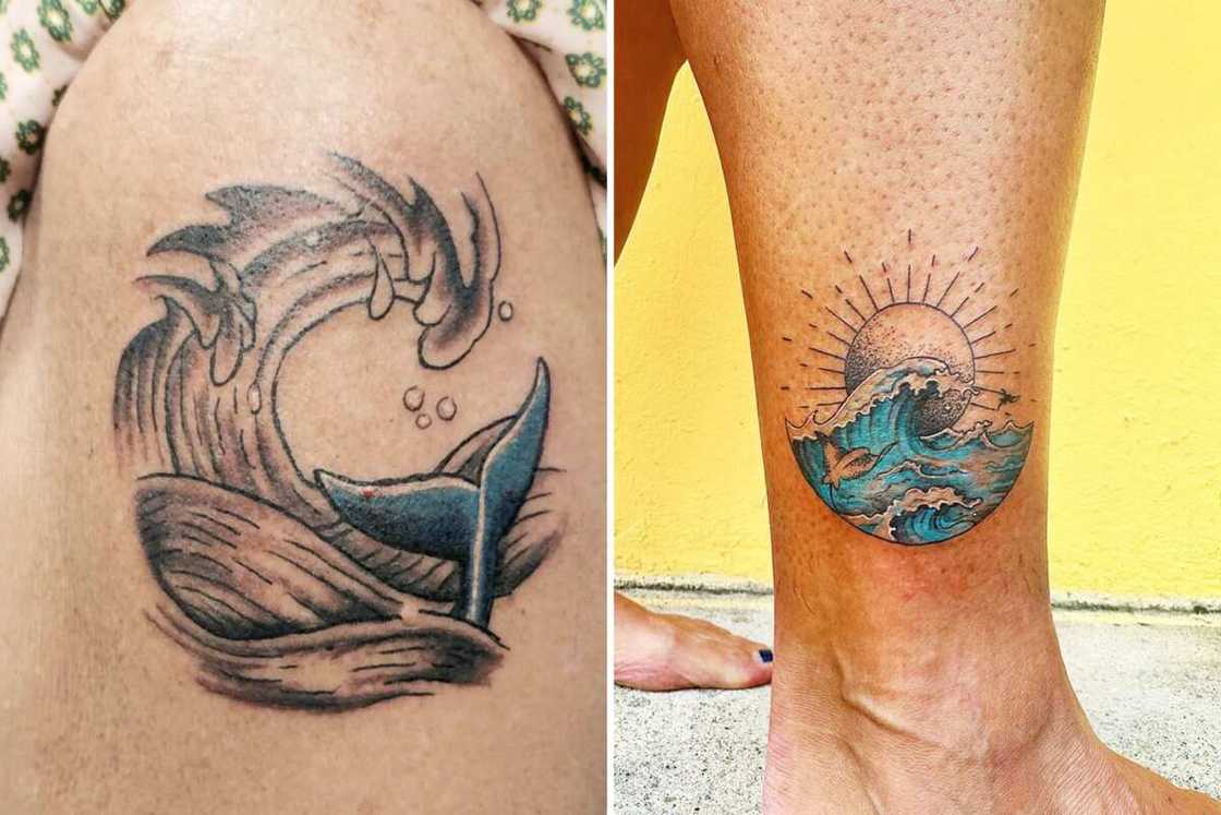 Matching tattoos for mom and son Matching tattoos for mom and son