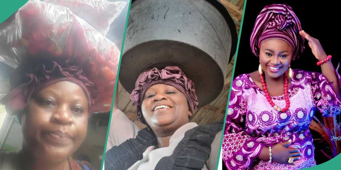 Aunty Esther, a Nigerian lady who runs shopping errands. Aunty Esther, a Nigerian lady who runs shopping errands.