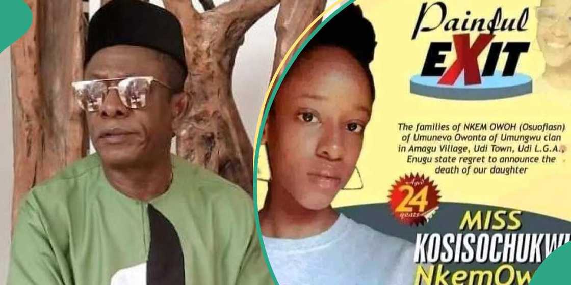 Nollywood's Osuofia and late daughter Nollywood's Osuofia and late daughter