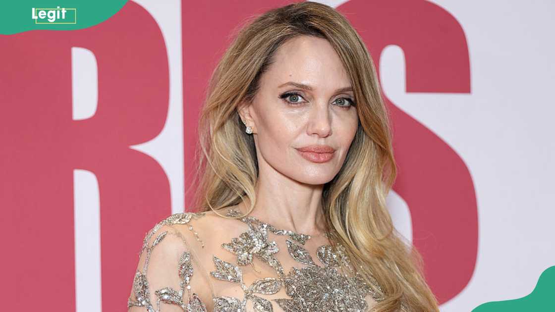 Angelina Jolie in Paris, France.