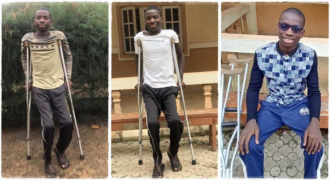 Nigerian student, Muhamada Lawal. Nigerian student, Muhamada Lawal.