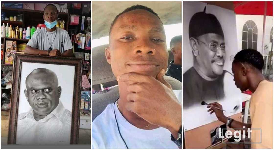 Obosi Micah Monday, a Port Harcourt based street artist. Obosi Micah Monday, a Port Harcourt based street artist.