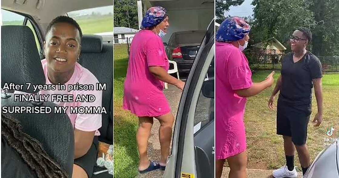 Girl pays surprise visit to mum, seven years in prison Girl pays surprise visit to mum, seven years in prison