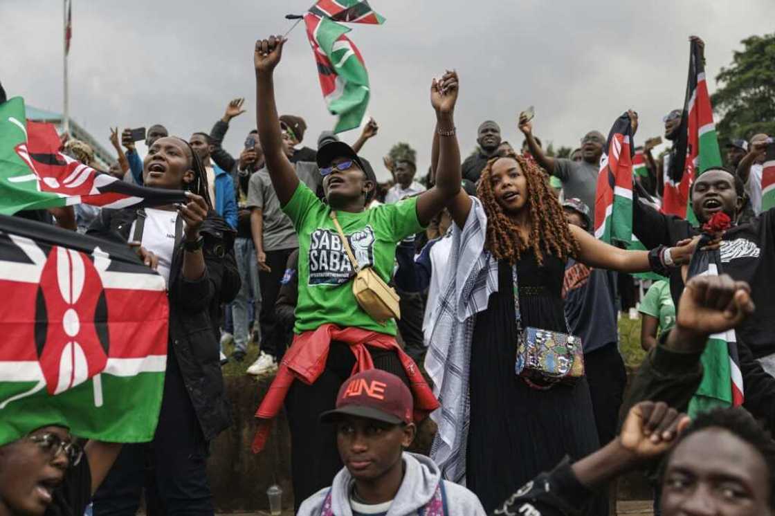 Kenyans first began demonstrating against proposed tax hikes in June Kenyans first began demonstrating against proposed tax hikes in June