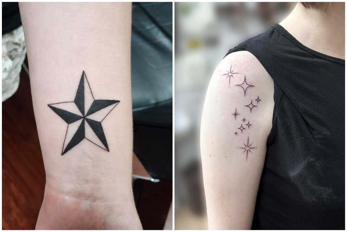 Star tattoos