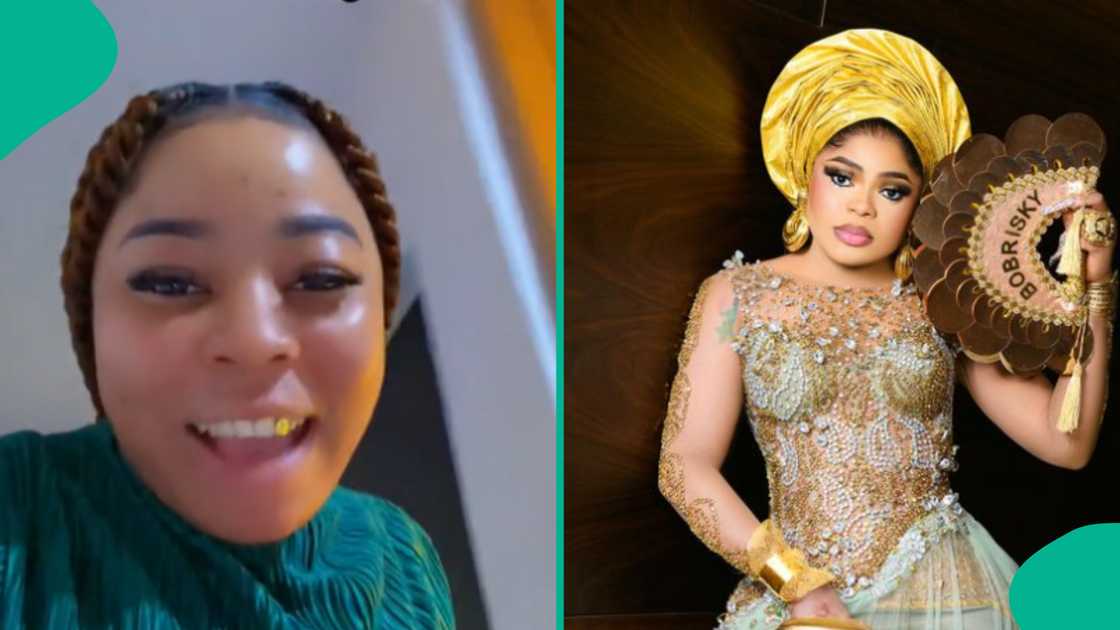Lady anticipates Bobrisky's release from jail. Lady anticipates Bobrisky's release from jail.
